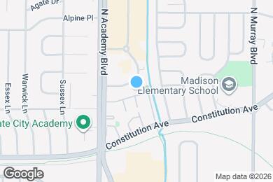 Map image of the property - 2051 N Academy Blvd