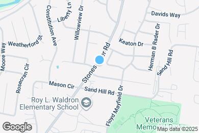 Map image of the property - 2010 Pearson Ln