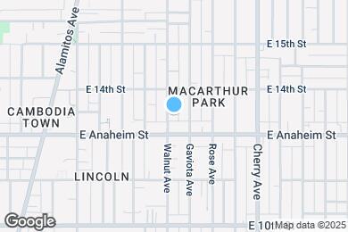 Map image of the property - 1332 Walnut Ave
