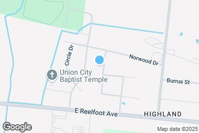 Map image of the property - 1095 Elm St