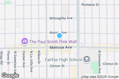 Map image of the property - 729 N Edinburgh Ave