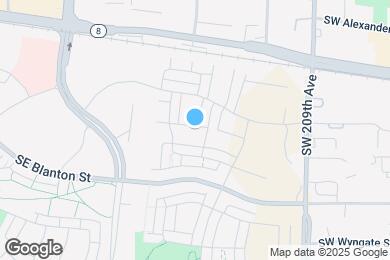 Map image of the property - 8166 SE Orion Ln
