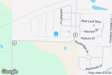 Map image of the property - 172 Bombadill Blvd