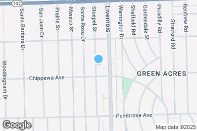 Map image of the property - 20144 Stoepel St