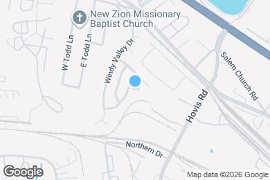 Map image of the property - 4618 Wind Chime Ct