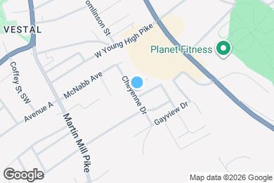 Map image of the property - 217 Beta Dr