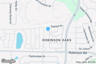Map image of the property - 3720 Drexel Dr