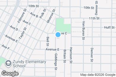 Map image of the property - 1307 Giddings St