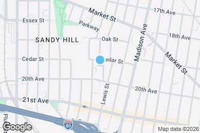 Map image of the property - 180 Cedar St