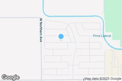 Map image of the property - 1634 W Posada St