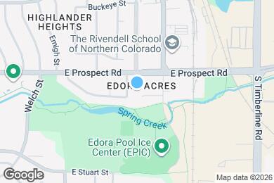 Map image of the property - 1700 Erin Ct
