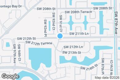 Map image of the property - 9191 SW 212th Terrace