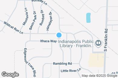 Map image of the property - 8018 Ithaca Way