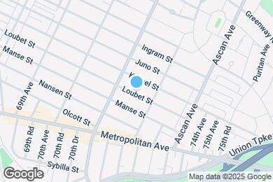 Map image of the property - 71-31 Loubet St