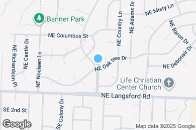 Map image of the property - 1140 NE Oak Tree Dr
