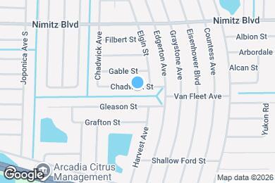 Map image of the property - 1050 Chadwick Ave