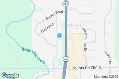 Map image of the property - 1573 Winding Creek Trail