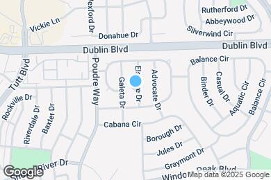 Map image of the property - 6428 Elsinore Dr