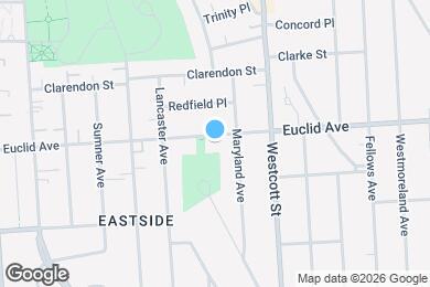 Map image of the property - 750 Euclid Ave