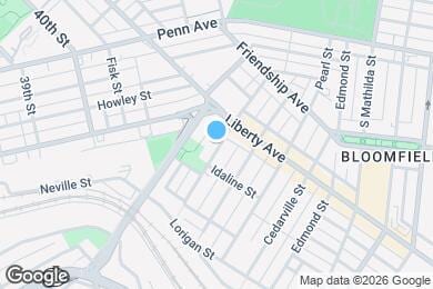 Map image of the property - 324 Ella St