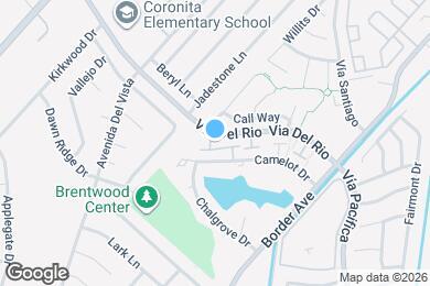 Map image of the property - 1538 Via Del Rio
