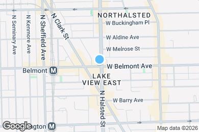 Map image of the property - 802 W Belmont Ave