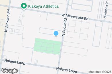 Map image of the property - 1209 W Kiwi Ave