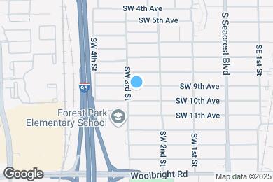 Map image of the property - 338 SW 9th Ave