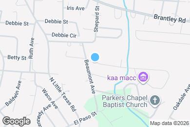 Map image of the property - 1502 Kingston Dr