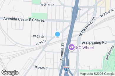 Map image of the property - 829 Southwest Blvd