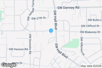 Map image of the property - 12410 SW Macorey court