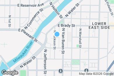 Map image of the property - 1640 N Jackson St