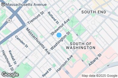 Map image of the property - 1661-1663 Washington St. Unit 207