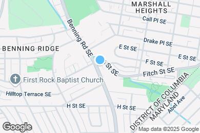 Map image of the property - 4951 G St SE