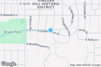 Map image of the property - 1280 E Southdowns Dr
