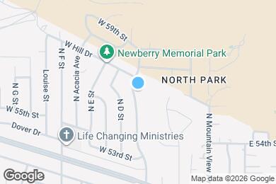 Map image of the property - 5635 N Mayfield Ave
