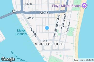Map image of the property - 208 Meridian Ave