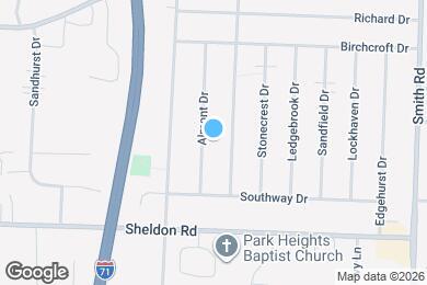 Map image of the property - 6455 Almont Dr