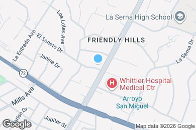 Map image of the property - 15155 El Soneto Dr