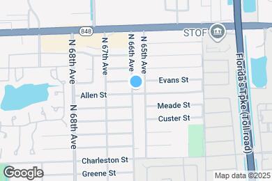 Map image of the property - 3801 N 66th Ave
