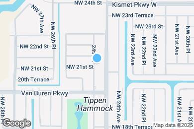Map image of the property - 2101 NW 24th Pl