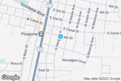 Map image of the property - 209 S Haugh Ave