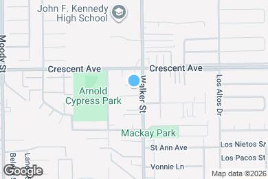 Map image of the property - 8565 Walker St