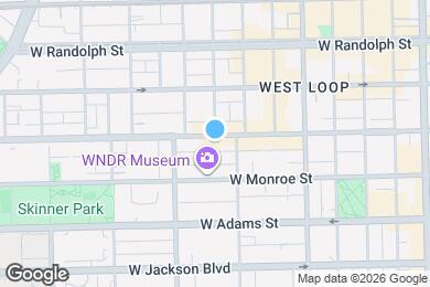 Map image of the property - 1127 W Madison St