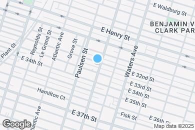 Map image of the property - 829 E 32nd St
