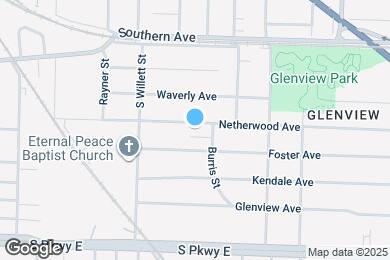 Map image of the property - 1629 Netherwood Ave