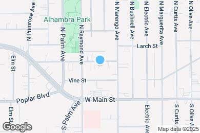 Map image of the property - 1804 Cedar St