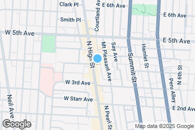 Map image of the property - 1114 N High St