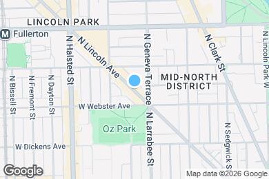Map image of the property - 2317 N Lincoln Ave