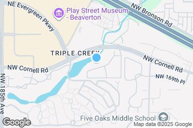 Map image of the property - 17520 NW Cornell Rd